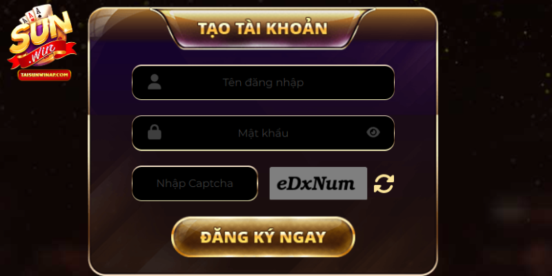 Đăng ký tài khoản nhanh chóng